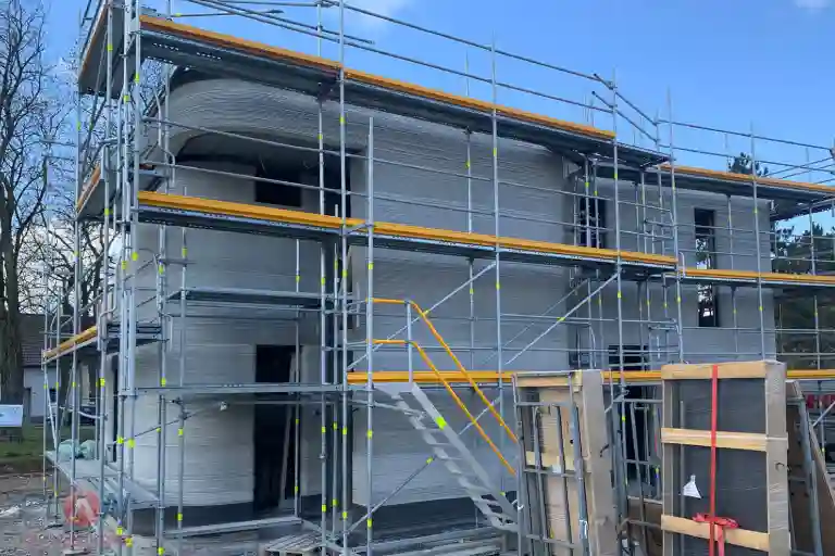 پرینتر سه بعدی ساختمان