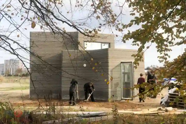 پرینتر سه بعدی ساختمان