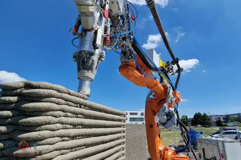 پرینتر سه بعدی ساختمان