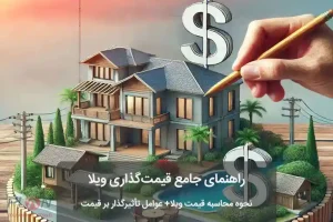 قیمت گذاری ویلا